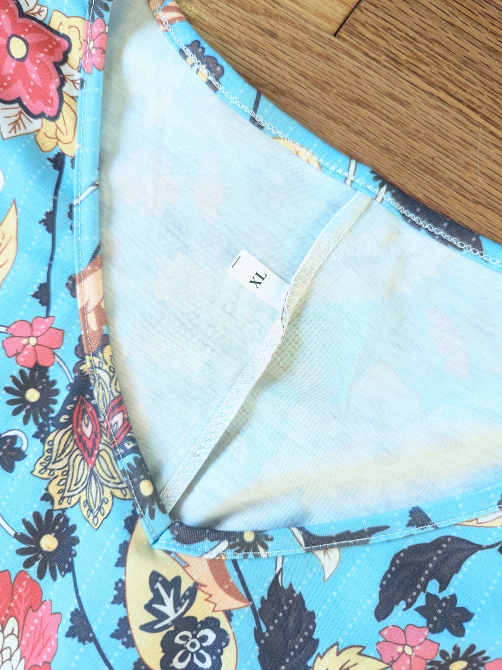 Floral Print Dress, XL - Picture 2 of 2